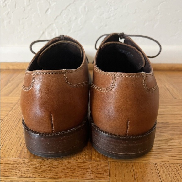 Cole Haan Mens Brown Benton Oxford Cap Toe Dress Shoes Size 8M Style C24120 - Picture 5 of 10